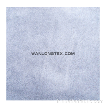 Tissu à 100% en faux daim de polyester pour canapé